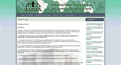 Desktop Screenshot of ammabarbacena.com.br